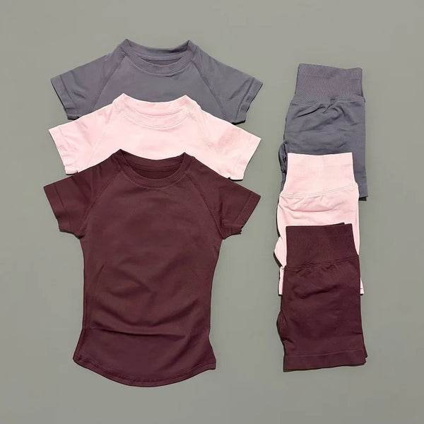 Seamless Yoga Fitness Set